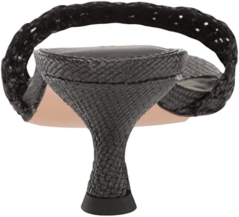 Katy Perry Women's The Flouwer Woven Dress Sandal, Black, 7.5 | Image 2