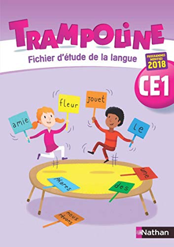 Preisvergleich Produktbild Trampoline Fichier d'étude de la langue CE1 2019