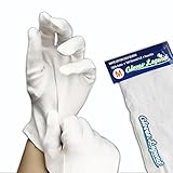 12 Pairs (24 Gloves)- Gloves Legend 100% Cotton White Gloves for Work Safety Jewelry Coin Silver Ins
