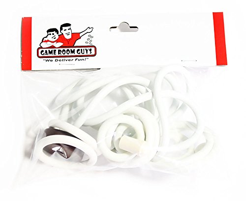 Game Room Guys White Ring Kit for Chicago Coin Playtime Pinball Machine