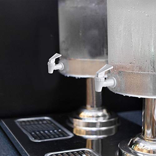 Ohoh 4 Sets Bpa-Free Replacement Cooler Faucet Water Bottle Jug, Reusable Spigot Spout Water Beverage Lever Pour Dispenser Valve Water Crock Tap(2 Black And 2 White) #TOP4