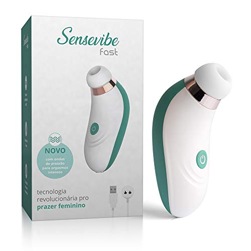 Estimulador de Clitóris Sensevibe Fast com 11 estágios - Carregamento Via USB