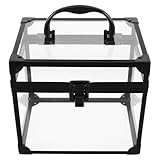 Boîte de rangement spacieuse pour albums : cette boîte de rangement offre une solution compacte mais spacieuse pour ranger vos vinyles, CD et dvd, vous permettant d'organiser facilement votre bureau. porte-boîtiers cd/dvd, organiseur de pochettes d'albums