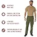 Rothco Vintage Vietnam Ripstop Fatigue Pants – Iconic Style, Timeless Comfort – Olive Drab – L