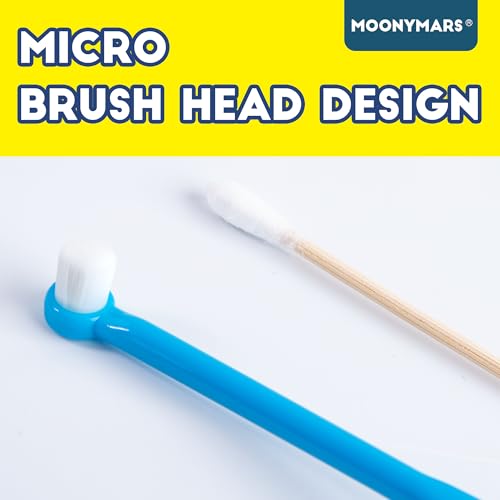 Image of Cat Toothbrush Small Dog Puppy Tooth Brushing Kit Soft Mini Head Teeth Brush for Kitten Tiny Pet, 2 PCS