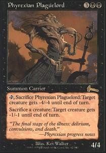 Amazon.com: Magic: the Gathering - Phyrexian Plaguelord - Urza