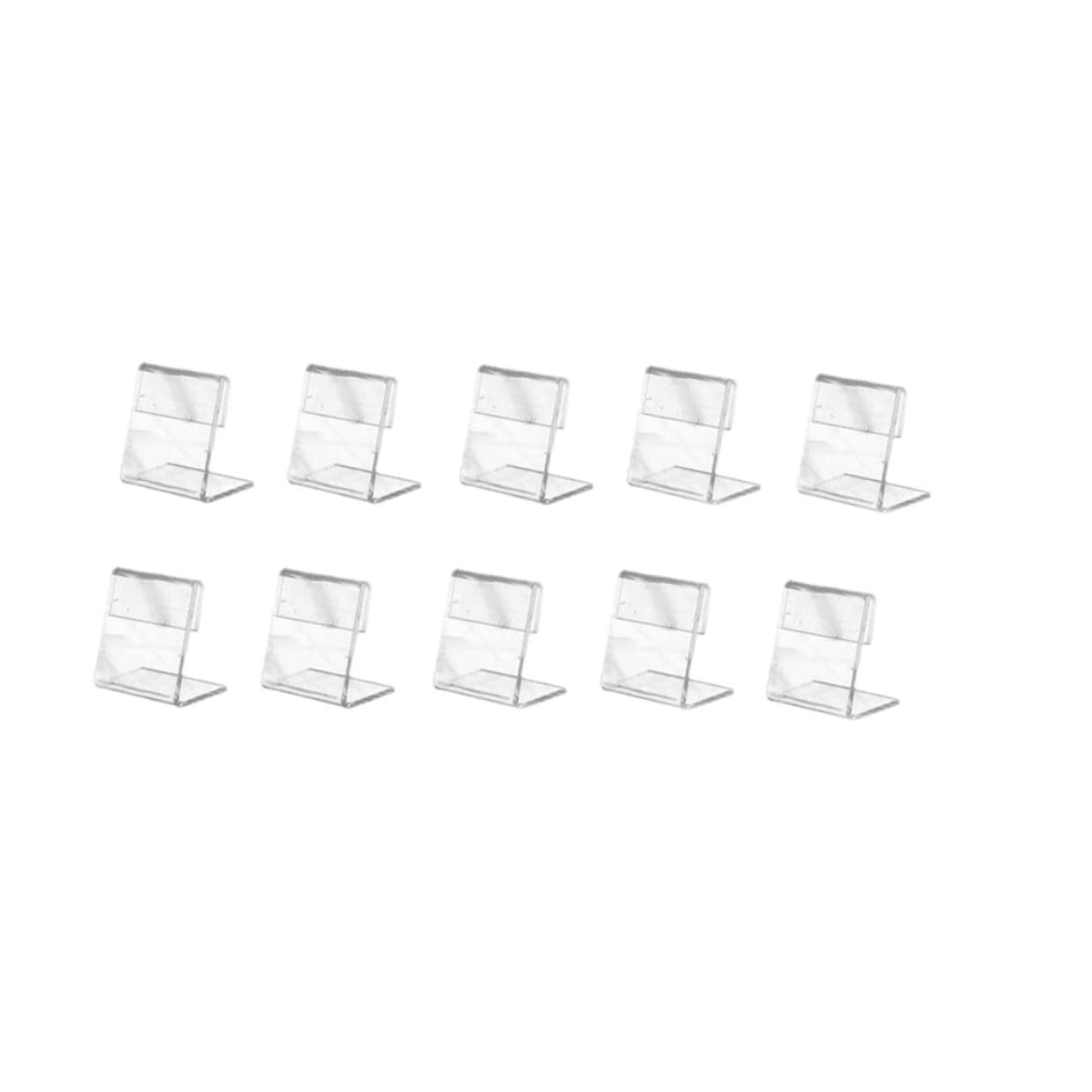 200piezas Soporte De Carteles Acrílico Para Mesa Pack Para Mostrar Información Supermercados y Tiendas
