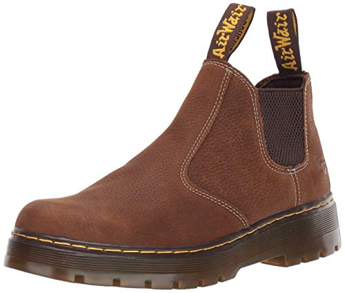 Dr. Martens Men's Hardie Boot, Whiskey, 9 Regular UK (10 US)