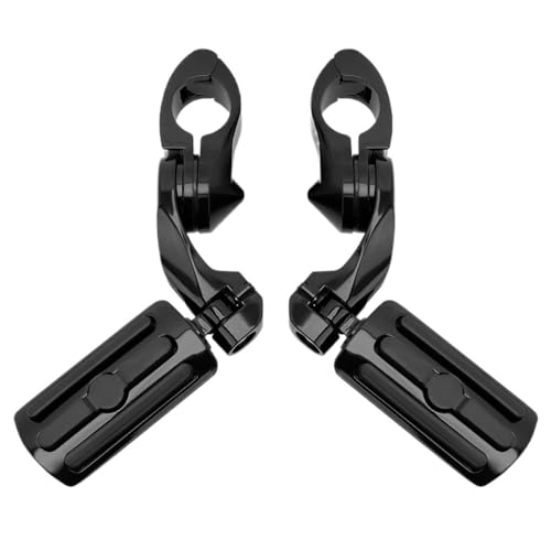 Support de repose-pieds universels pour moto Suzuki, kit autoroute 32 mm blanc