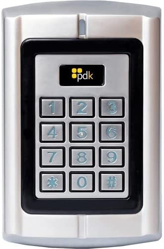RDRPB Ruggedized Single Gang Push Button Proximity Reader, Compatible, Wiegand