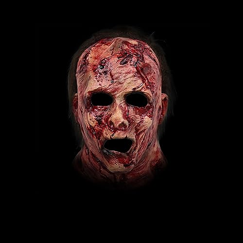 Stobbod Scary Mask Horror Bloody Halloween Masquerade Cosplay Creepy Party Accessories
