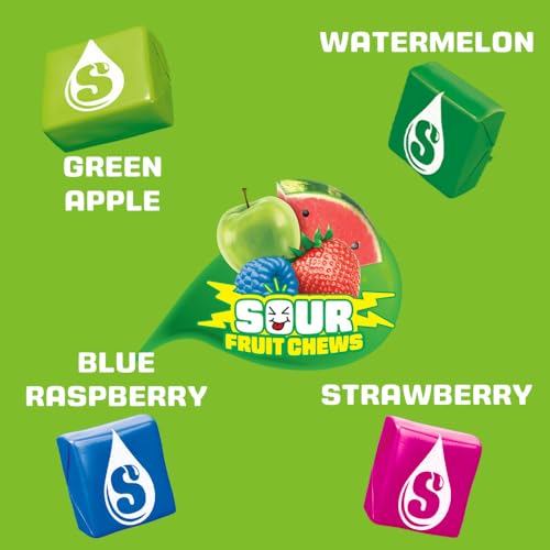 Image of STARBURST Sour Chewy Candy Snacks, 2.07 Oz Pack, Bulk Candy, 24 Count