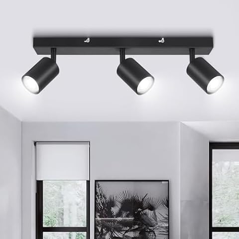 Ketom 3 Way Adjustable Spotlight Ceiling Light Cover