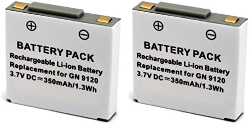 GN Netcom 9120 Wireless Headset Battery Combo-Pack Includes: 2 x SDHP-P1424 Batteries