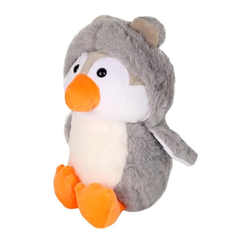 Image of DearJoy Penguin with Hoodie Toy (25cm, Grey)