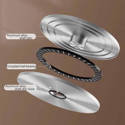 Plateau tournant manuel en verre rond 76,2 cm grand plateau de service rotatif