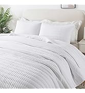 ROARINGWILD Oversized King Quilt Sets for Men and Women, Beige California King Size Lightweight Soft Bedding, Tan Cream 41cpMYC7jiL. AC SR166,182
