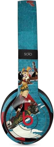 Skinit Decal Audio Skin Compatible with Beats Solo 3 Wireless - Officially Licensed DC Comics The Joker Batman: Harley Quinn Cover #1 Art by Alex Ross. Piece Also Known as Tango with Evil Design