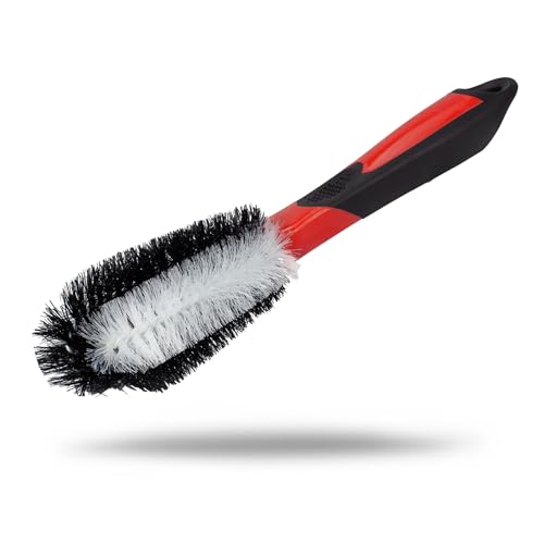 Maxshine Universal 360° Car Engine Cleaning Brush – 12” Long with Non-Slip Grip Handle – Soft Bristles for Safe & Effective Detailing – Deep Cleaning Tool for Engines, Wheels & Auto Detailing