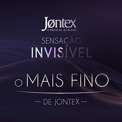 Preservativo Camisinha Jontex Sensação Invisível - 4 unidades, Jontex