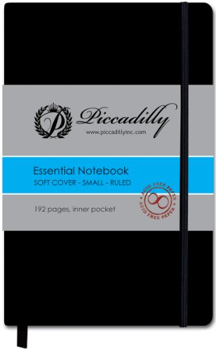 Piccadilly Soft Essential Notebook - Ruled - Small