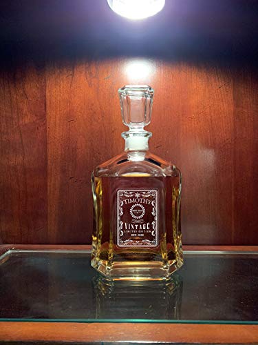 Personalized Liquor Whiskey Glass Decanter #TOP5
