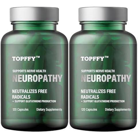 Neuropathy Nutritional Blend for Nerve Discomfort Relief, with 600mg Alpha Lipoic Acid -Benfotiamine, Maximum Strength Natural Nerve Vitamins,Suitable for Feet, Hands, Fingers, Legs Toe Cover