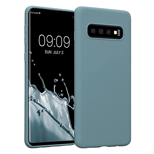 kwmobile Handyhülle für Samsung Galaxy S10 Hülle - TPU Case - Kabelloses Laden - Schutzhülle Cover in Arctic Night