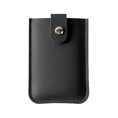 Porte-cartes Chienc fin avec bouton pression Cover