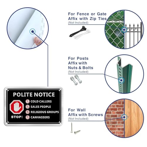 V Safety Stop! No Cold Callers, No Canvassers, No Sales...Thank You 150 - Foto 6