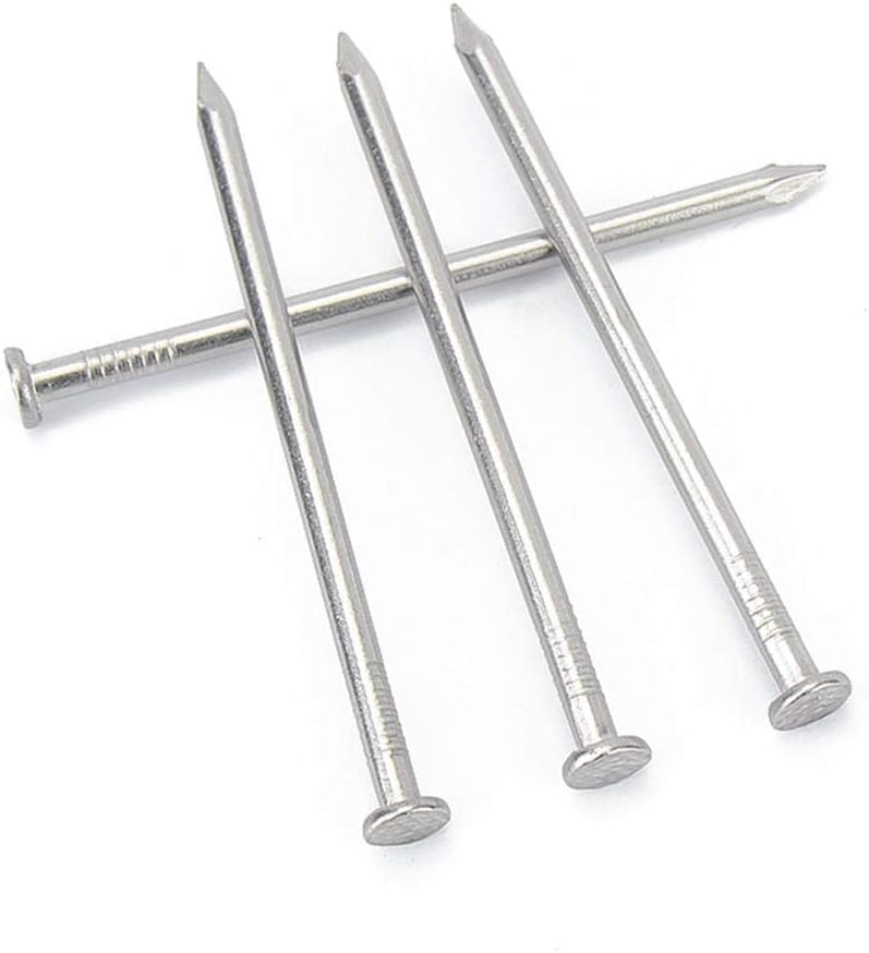 Clavos de acero multiuso, clavo redondo para carpintería, pequeño, 1.5 pulgadas 40mm miniatura 1