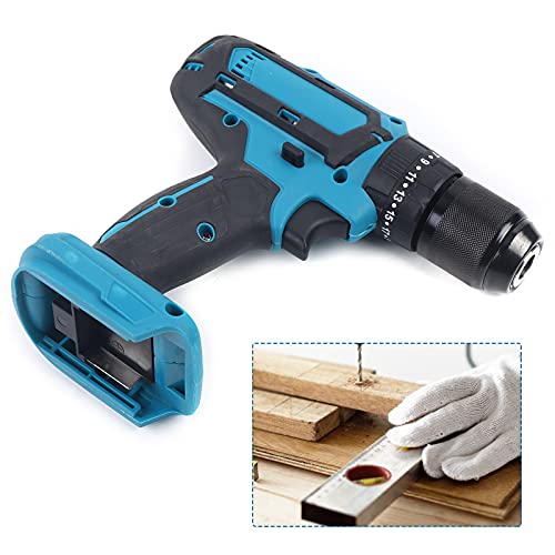 Fetcoi 10mm Akku Schlagbohrschrauber Schrauber Bohrmaschine Bohrschrauber 700-1300U/min 3in1 Akkuschrauber 350 Nm für 18V Akku für Makita – Bild 5