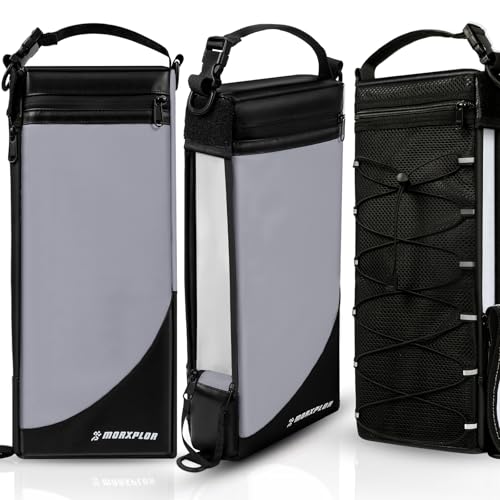 MORXPLOR Golf Cooler Bag - 6 Can Insulated Beer Sleeve Soft Cooler, Small Hidden Golf Cart Accessories for Men,Golf Club Bag Accessories