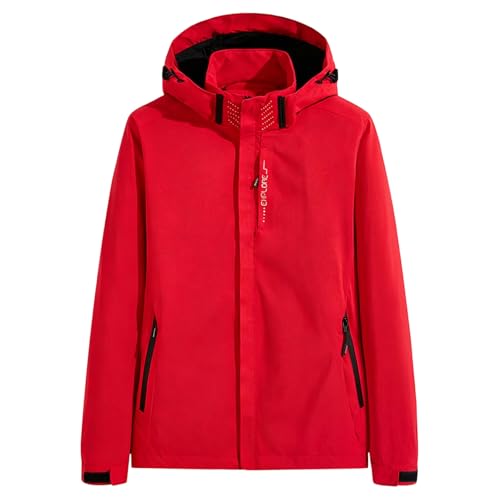 Women's Hooded Rain Jacket Breathable Waterproof Windbreaker Raincoat - image 7
