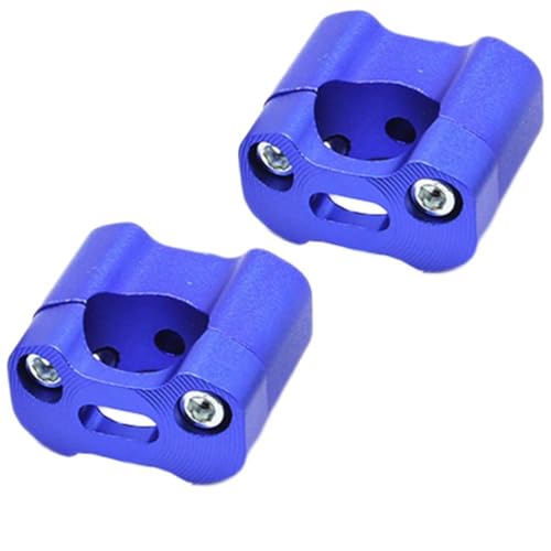 Riser guidon de moto 2 pièces et colliers de serrage universels pour rehausseur de scooter VTT