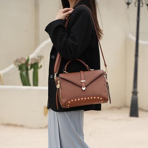Image of MKF Collection Crossbody Bag for Women, Vegan Leather Designer Shoulder Bag Purse Handbag By Mia K