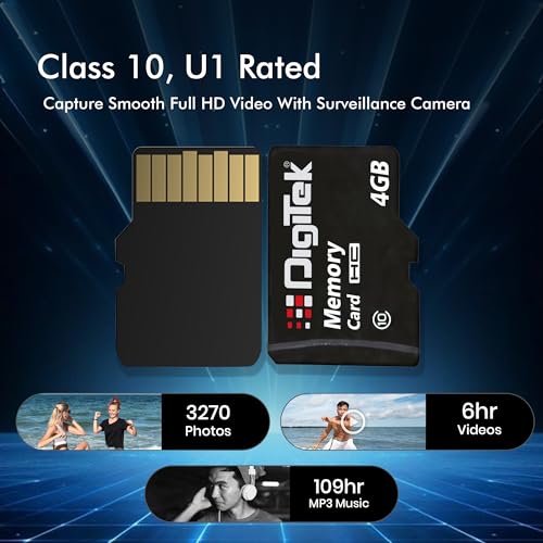 Image of Digitek TF Memory Card 4GB C10