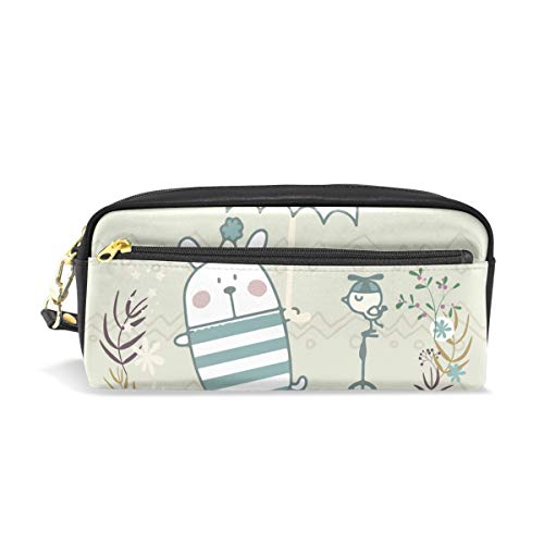 Preisvergleich Produktbild MONTOJ Federmäppchen mit niedlichem Hasenmotiv