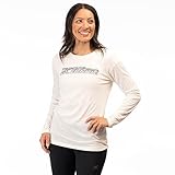 KLIM Women's Frost LS Long Sleeve T Shirt Size Extra Small - White - Dress Blues