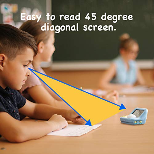 dretec pomodoro Timer, Productivity Timer, for Studying, for exam, Large Display, Large Button, Blue - Image 4