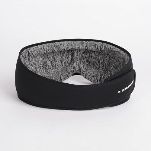 Image of Ultrahuman Sleep Mask for Women and Men - Comfortable Premium Blackout Eye Mask for Sleep, Soft 3D Sleeping Mask with Travel Pouch