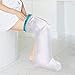 Produktbild Doact Duschschutz Fuß Gipsschutz Fuß Wasserdicht Bein, Gips Duschschutz Bein, Verbandschutz Fuß Beinprotektoren Wasserdichter Fuss, Gipsschutz Duschen für Erwachsene - 11"/28cm (71cm/Bein)