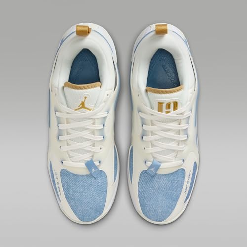 Jordan Heir Series Denim and Gold Women's Basketball Shoes (Sail