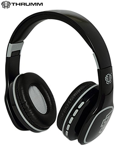 Image of Thrumm Rumble Bluetooth Over-The-Head Headphone (Black)
