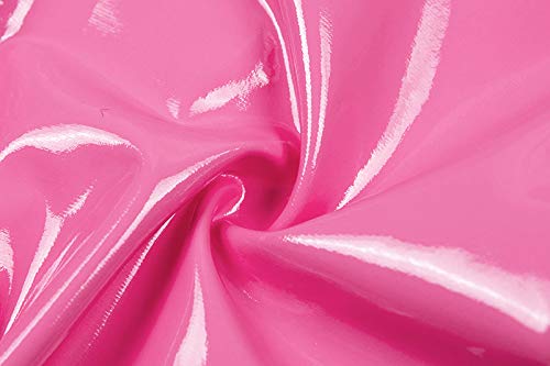 Women Rave Festival Neon PU Leather Crop Tops Spaghetti Straps Tube Top for Club Party