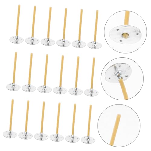 100 piezas de mechas de vela para manualidades DIY miniatura 6