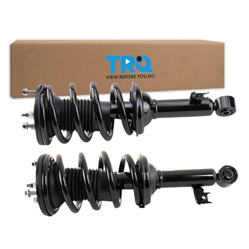 Image of TRQ Shock & Spring Assembly Set Compatible with 2005-2015 Toyota Tacoma