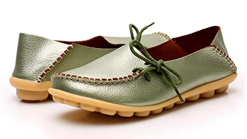 Image of VenusCelia Women's Breathable Comfort Walking Office Flat Loafer
