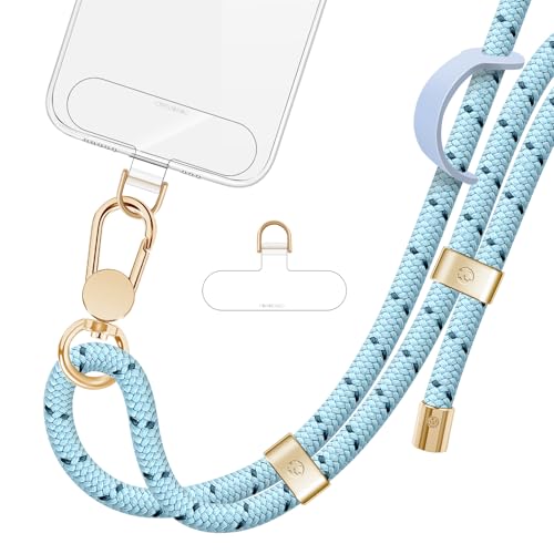 Cordon de téléphone universel ROCONTRIP et bandoulière de smartphone réglable en TPU
