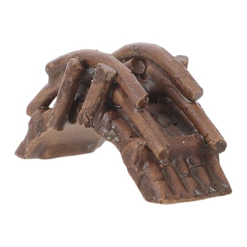 Figurine miniature de pont en céramique pour décorer un bonsaï